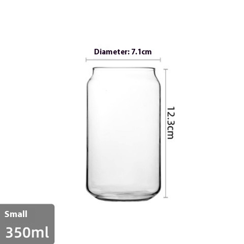 Fashion Personality Transparent Borosilicate Glass Cup