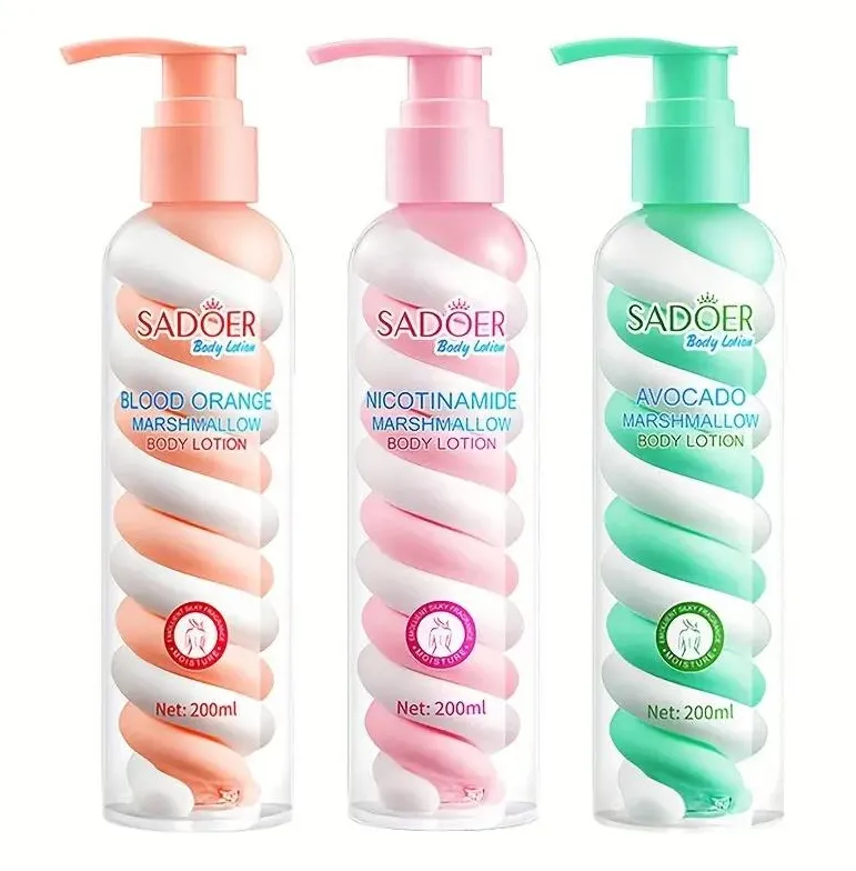 Nicotinamide Cotton Candy Body Lotion Moisturizing - Set
