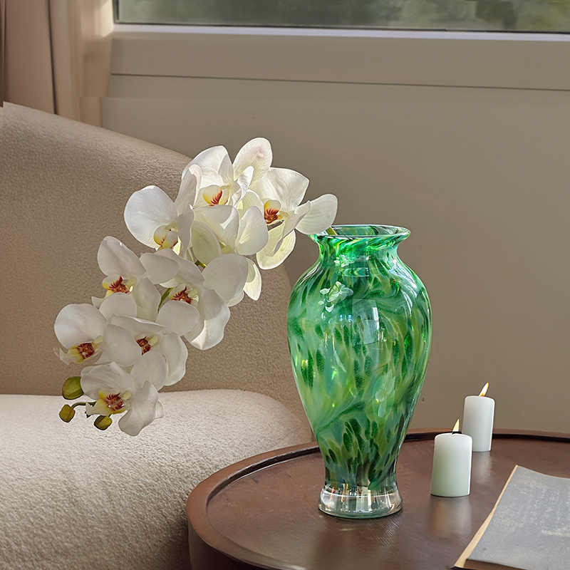 Pearlescent Glass Vase