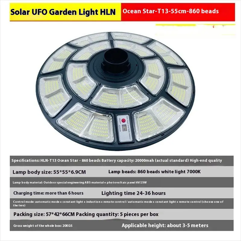 Cornucopia Solar Light Dream Of The Blue Cast Light