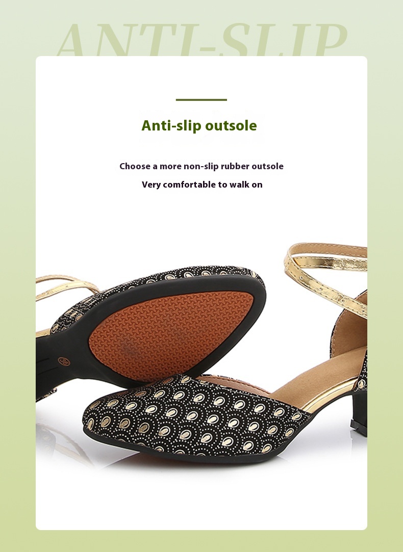 Peacock Pattern Toe Cap Stilettos High Heels