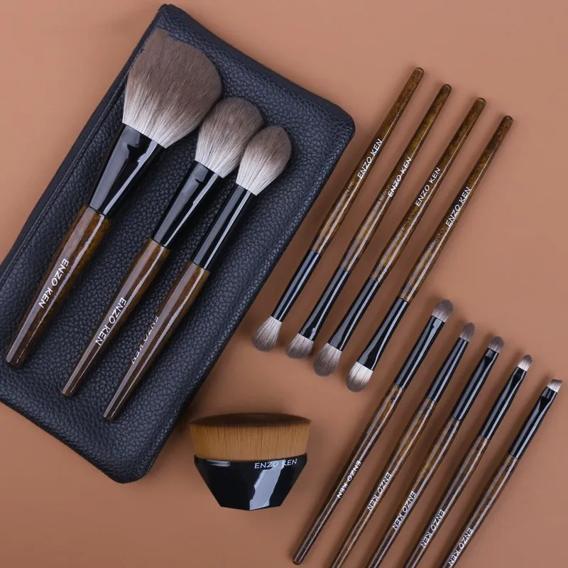 Makeup Brush Suit Full Set Portable Super Soft Special - With Powder Foundation Brush