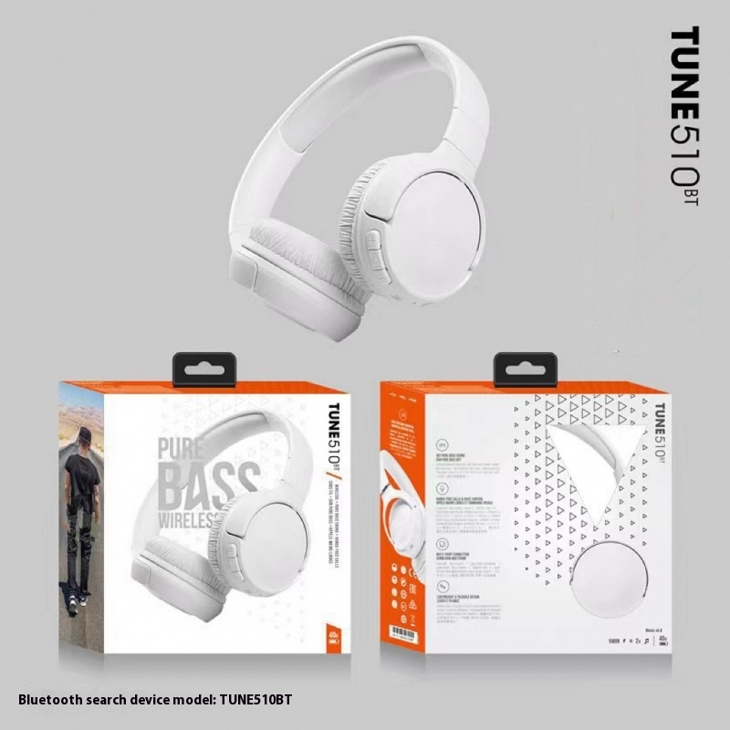 510 Wireless Bluetooth Headphones For JBL – Noise Reduction, Mic, Over-Ear Sport - Picture 7 of 7