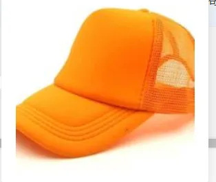 Work CapMeshCap Polyester Cotton Sun Visor AdvertisingCap Orange - Shop at LoveMi