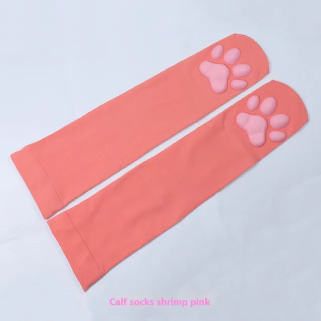 Silicone Meat Pad Cat's Paw Socks Calf Socks Dried Shrimp Powder - Shop at LoveMi