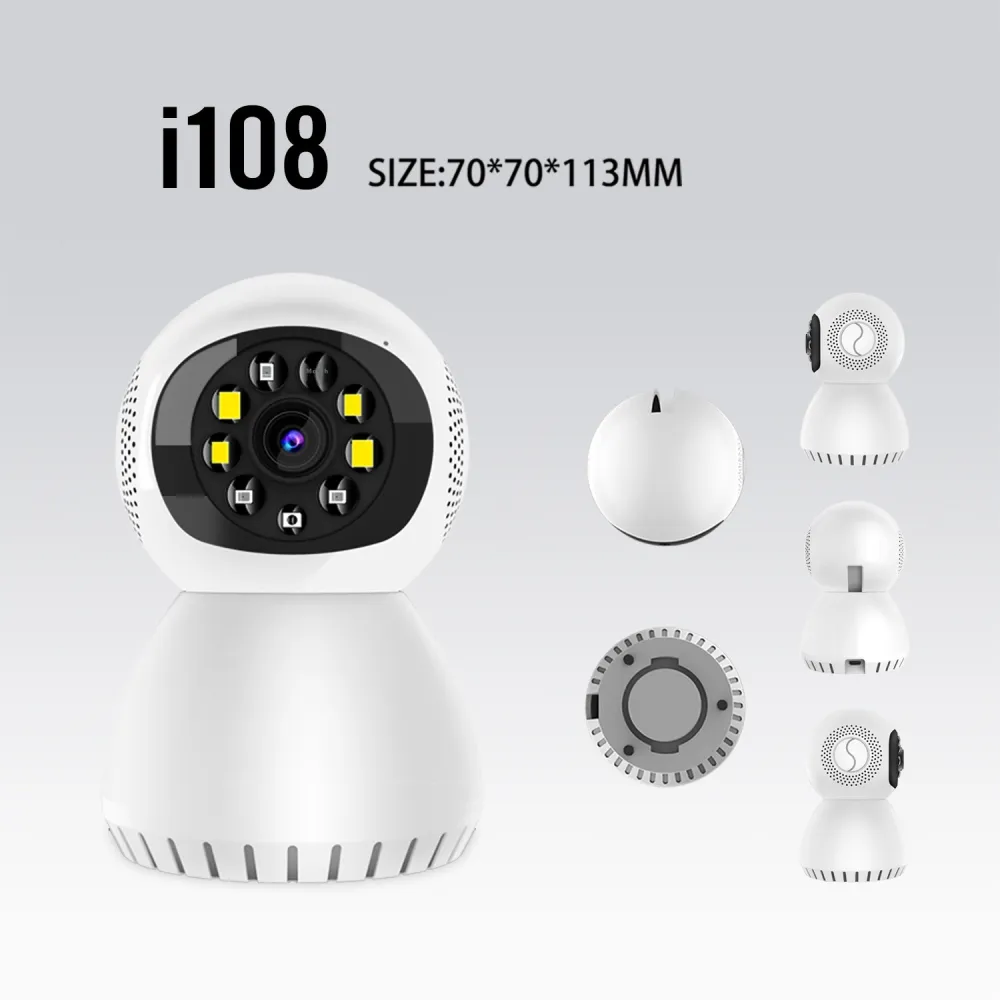 Dual-frequency Wireless Monitor Camera 1080p HD Network Wifi Home Camera