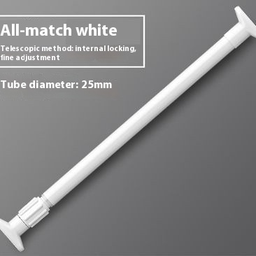 Punch-free Retractable Shower Curtain Rod Curtain Rod