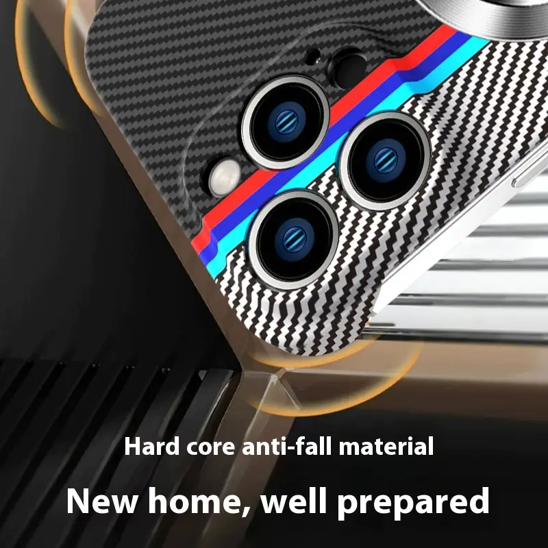 Fashion Personality Carbon Fiber Pattern Phone Case