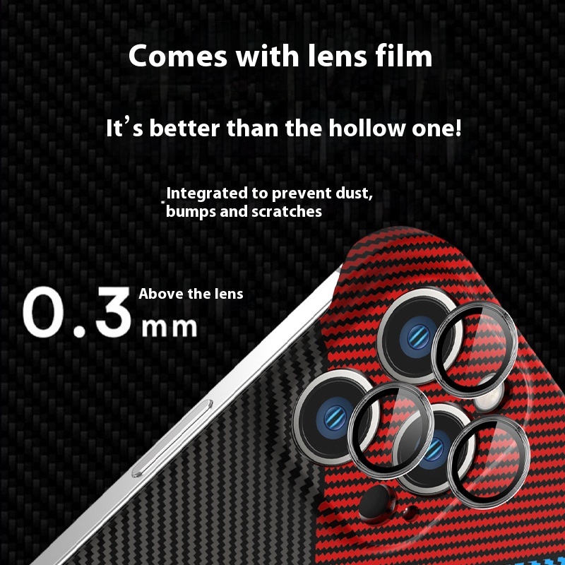 Fashion Personality Carbon Fiber Pattern Phone Case - Image 5