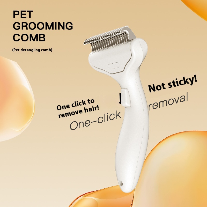 Pet Hair Unknotting Comb Cat Comb Floating Hair Comb