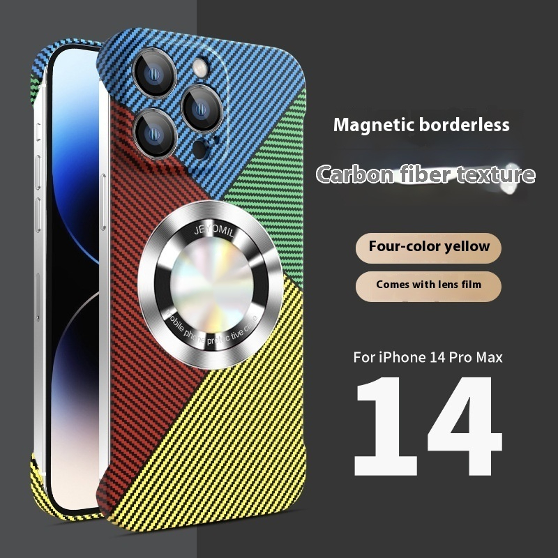 Fashion Personality Carbon Fiber Pattern Phone Case - Image 8