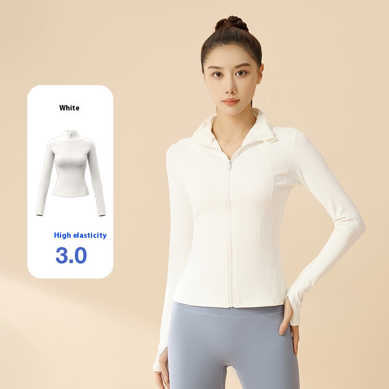 Stand-up Collar Slim Fit Breathable And UV-resistant Women's Sun-protective Clothing