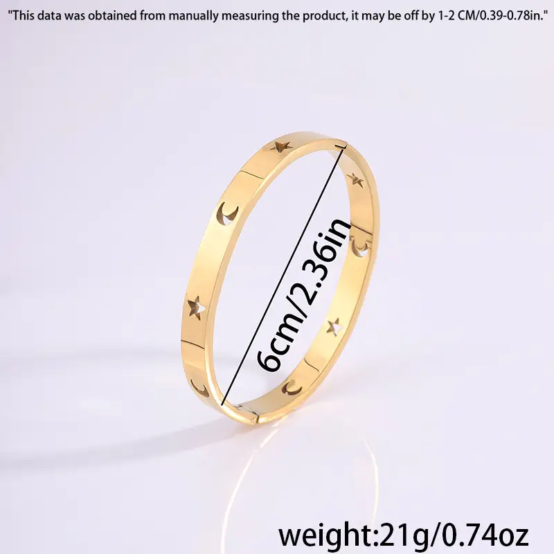 Fashion Titanium Steel Women's Bracelet Does Not Fade Ornament