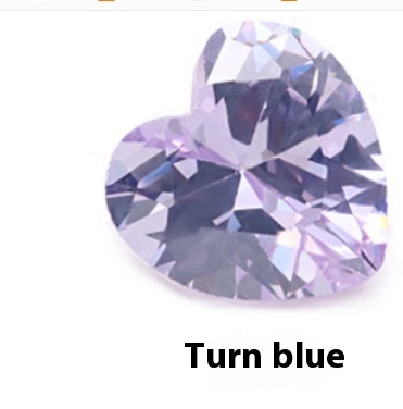 3A Color Heart-shaped Zircon