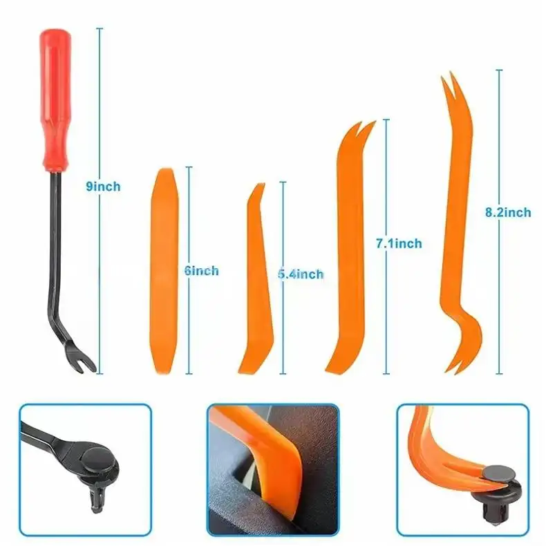 32 Kinds Of Car Expansion Screw Kit Fastener Clip Bumper Universal Set