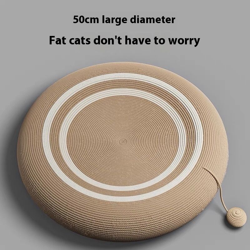 Sisal Cat Scratch Board Wear-resistant Non-dandruff Cat Nest Integrated Oversized Cat Rattan Grinding Claw Nest