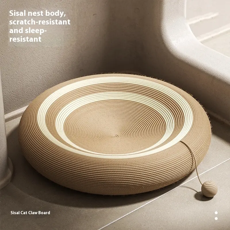 Sisal Cat Scratch Board Wear-resistant Non-dandruff Nest