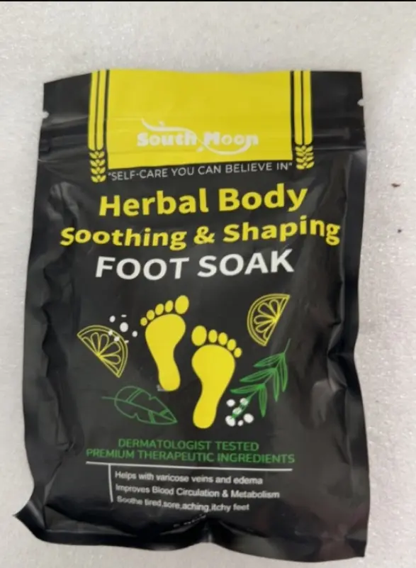 Herbal Shaped Foot Bath Bag