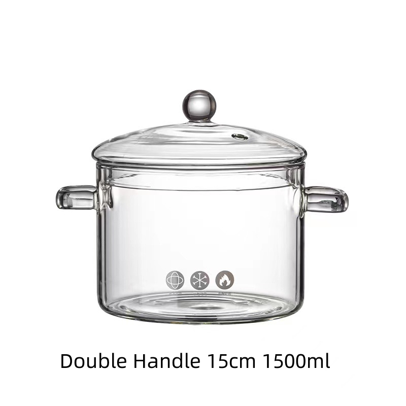 Household Borosilicate Electric Ceramic Stove Transparent Stew Pot