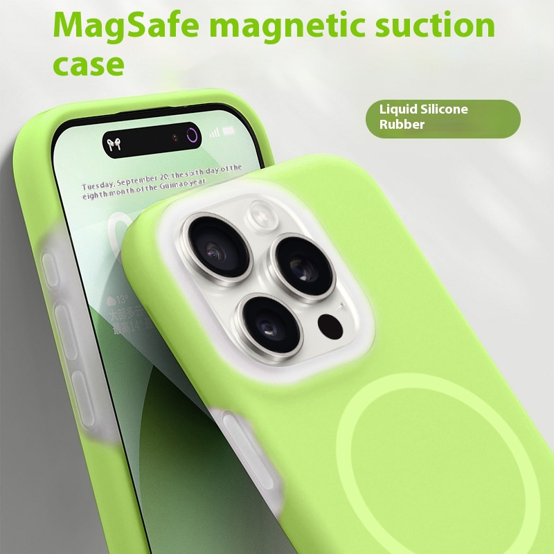 Jelly Liquid Magnetic Silica Gel Phone Case - Image 6
