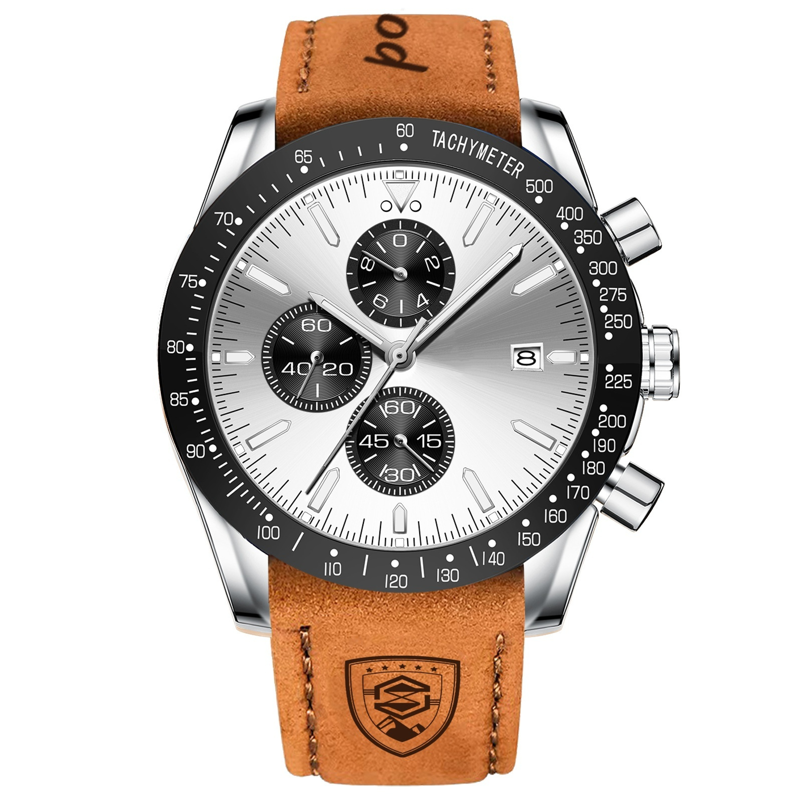 Men’s Sports Watch – Multifunction, Waterproof, Luminous Dial, Oversize 9 mm - Picture 13 of 13