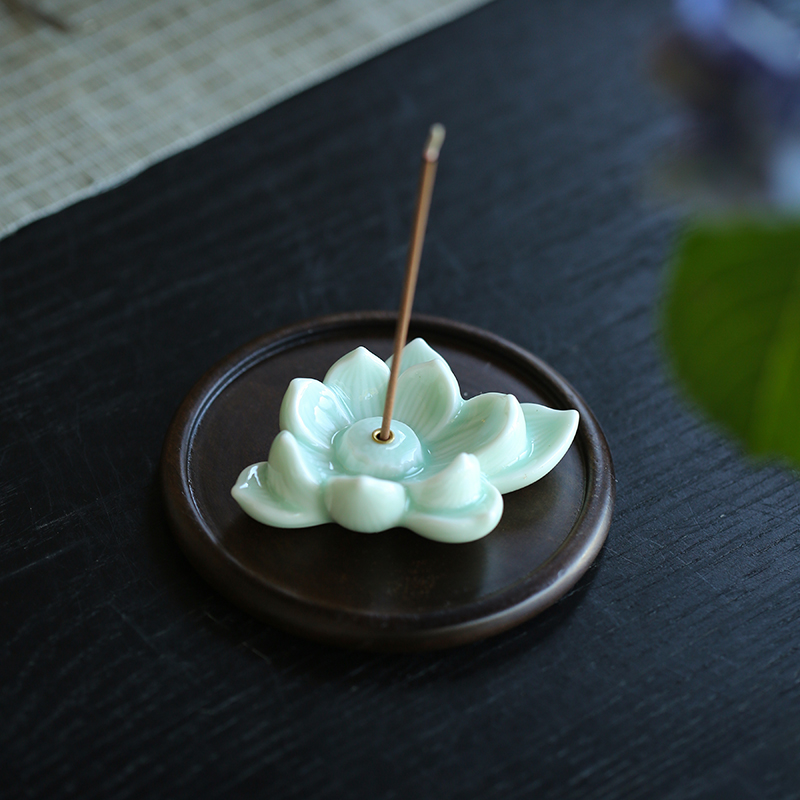 Ceramic Flower Shape Incense Burners