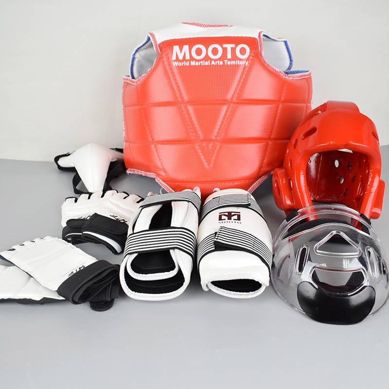 Taekwondo Protective Gear Thickened Combat Equipment Complete Set - Image 3