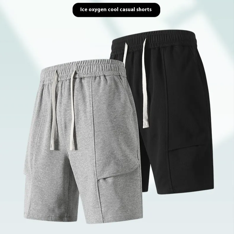 Men's Sports Loose Cropped Casual Shorts