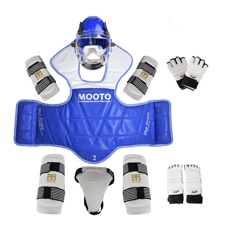 Taekwondo Protective Gear Thickened Combat Equipment Complete Set - Image 6
