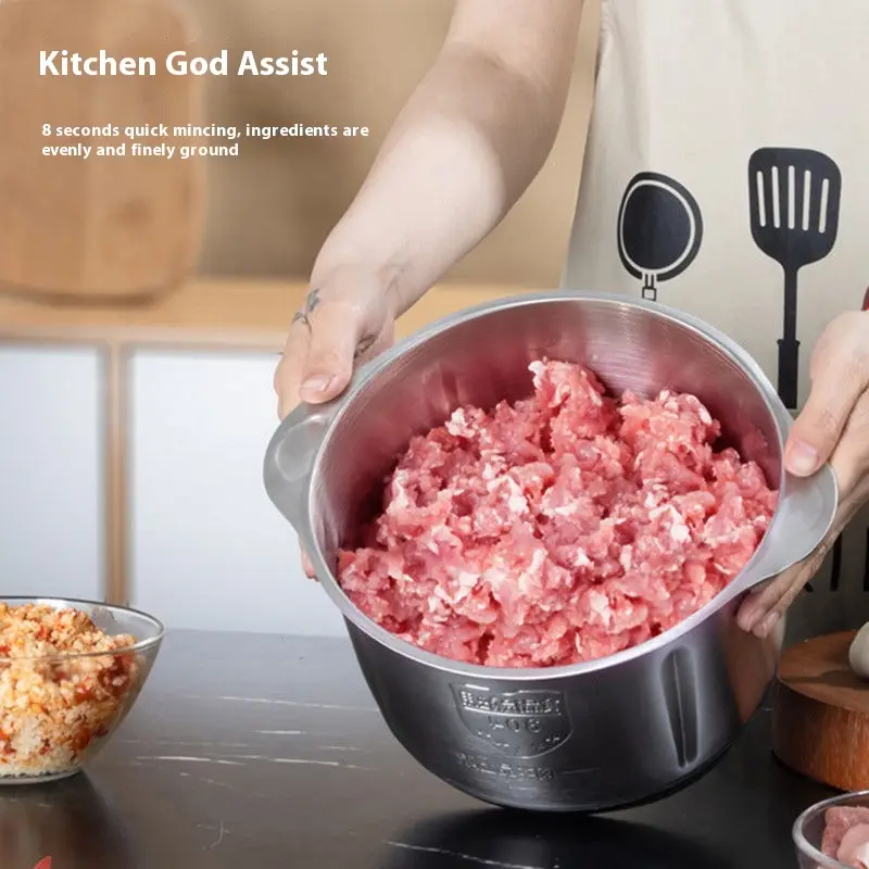 Household Electric Meat Grinder Kitchen High Power