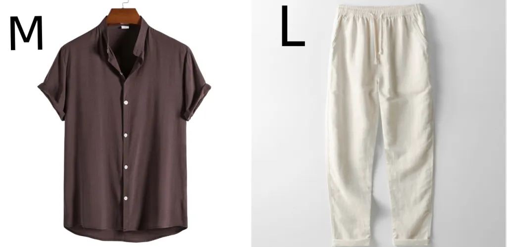 Men's FashionCasual Short Sleeve Stand Collar Shirt - Set1