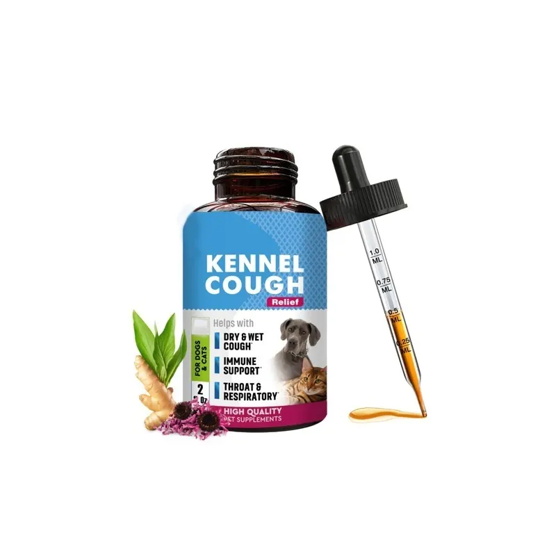 Glass Bottle with Straw Pet Vitamin Nutrient Solution