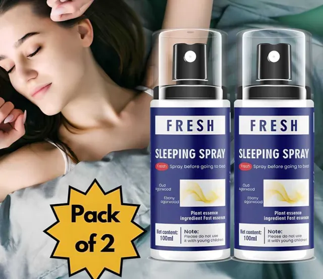 Sleep Spray Herbal Ingredients Enjoy Peace At Night 2Pcs - Shop at LoveMi