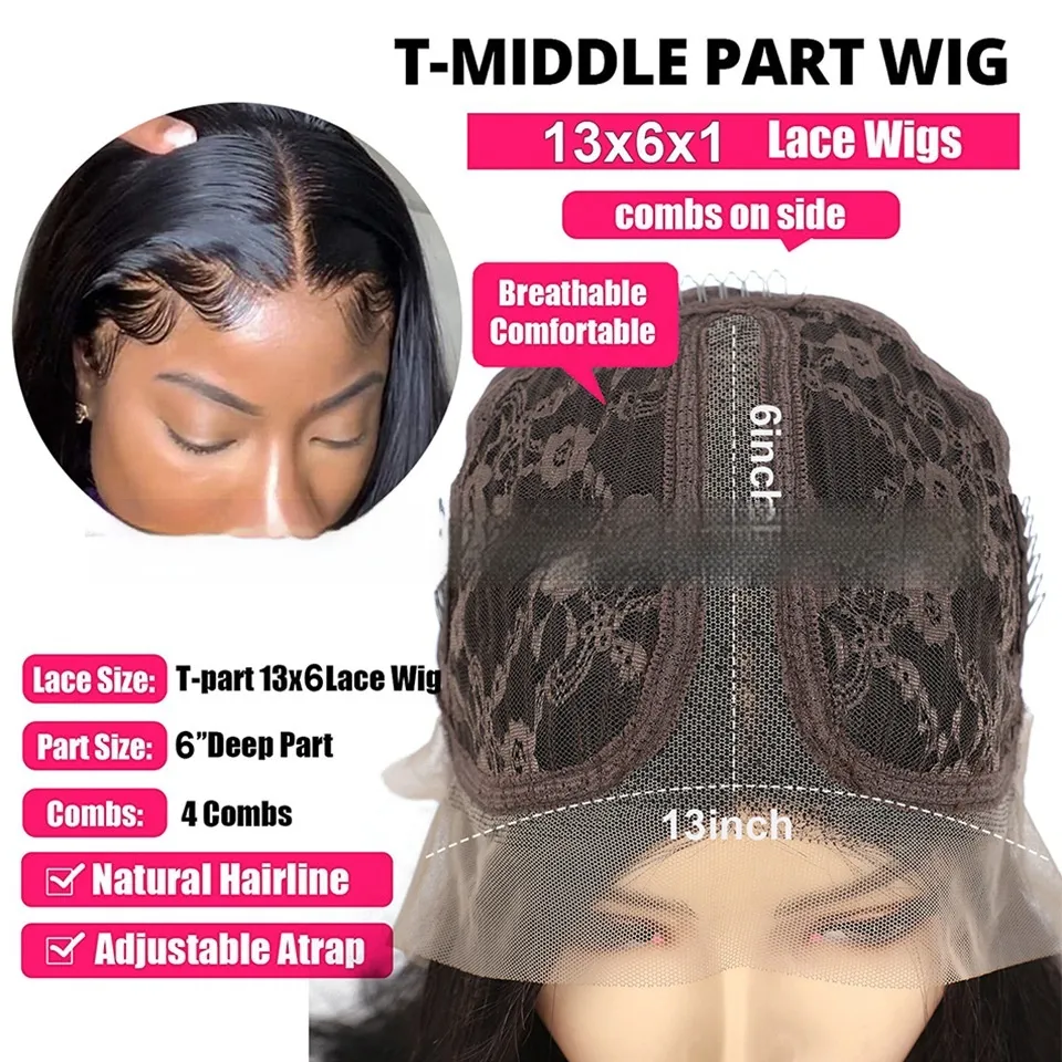 Real Human Hair Former Lace Head Cap Gradient Wig - 13X6X1 Lace Headgear