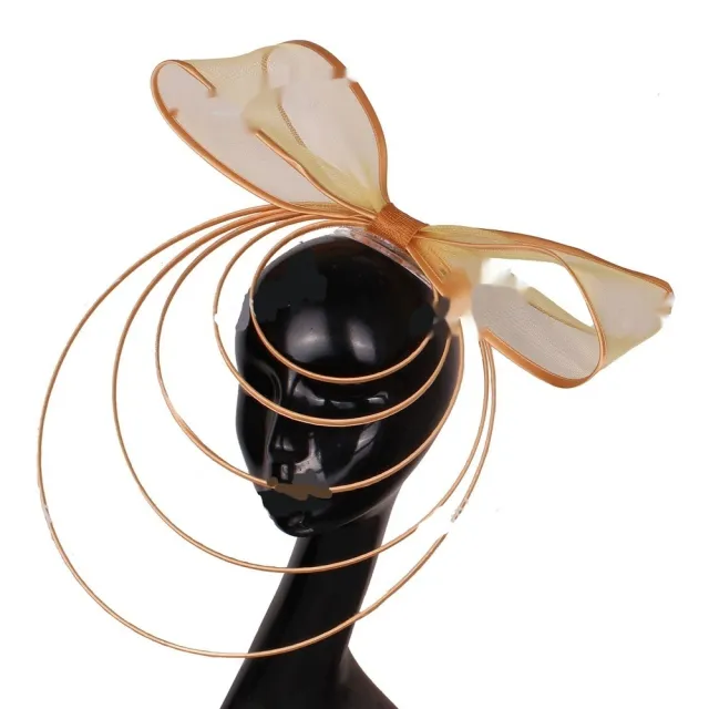 Racing Festival Fashion High end Top Hat Hair Accessories Orange - Shop at LoveMi
