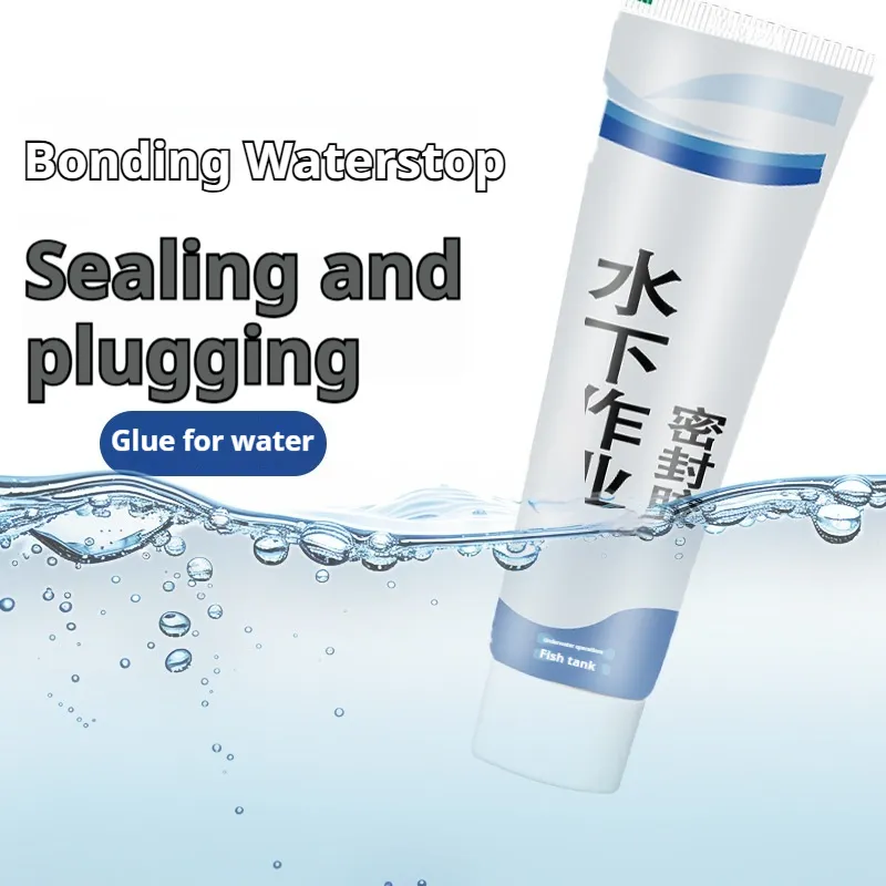 Underwater Adhesive Sealant For Leak Prevention, Glass