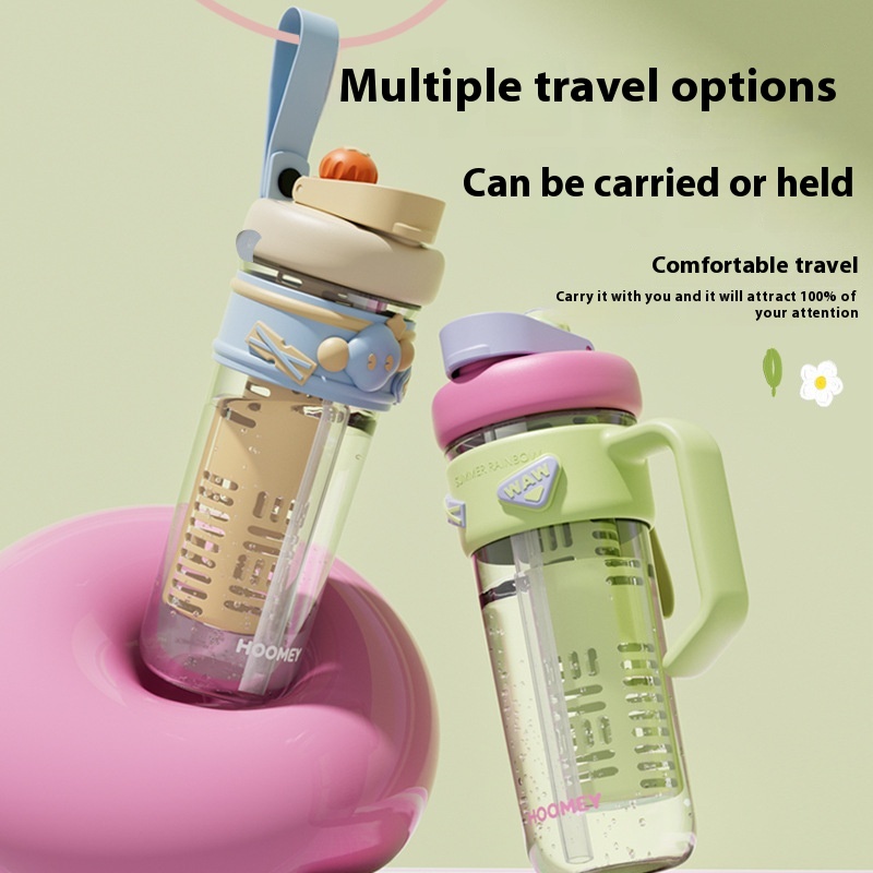 High Temperature Resistant Summer Portable Tea Brewing Straw Cup