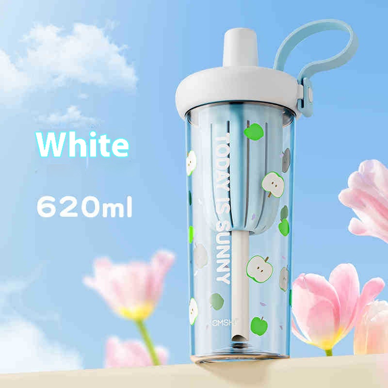 Simple Straw Portable Fruit Teas Cup