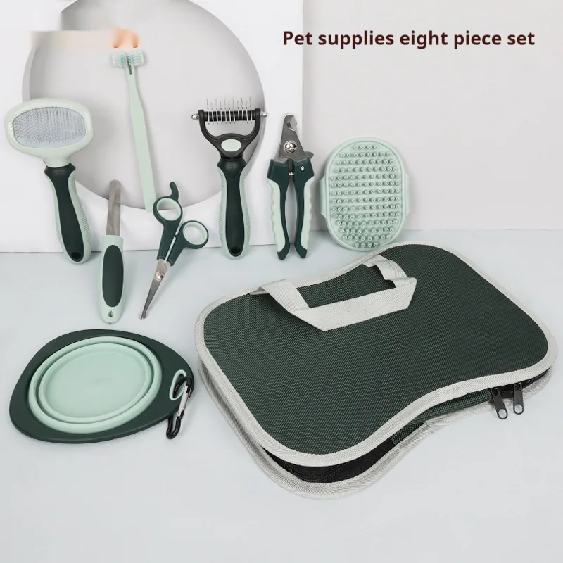 Pet Combo Suit Beauty Scissors Hair Removal Needle Comb