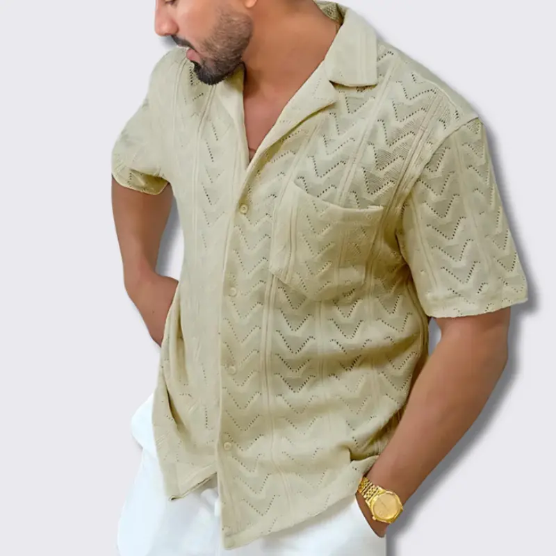 Retro Ethnic Style 3D Printed Home Casual Short Sleeve