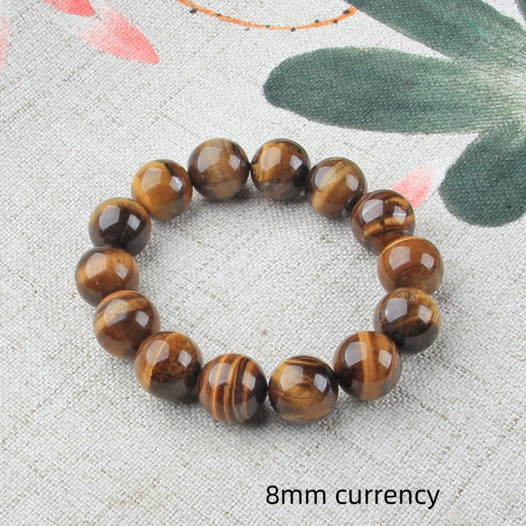 Yellow Tiger Eye Stone Bracelet Tiger Eye Single Circle Hand String