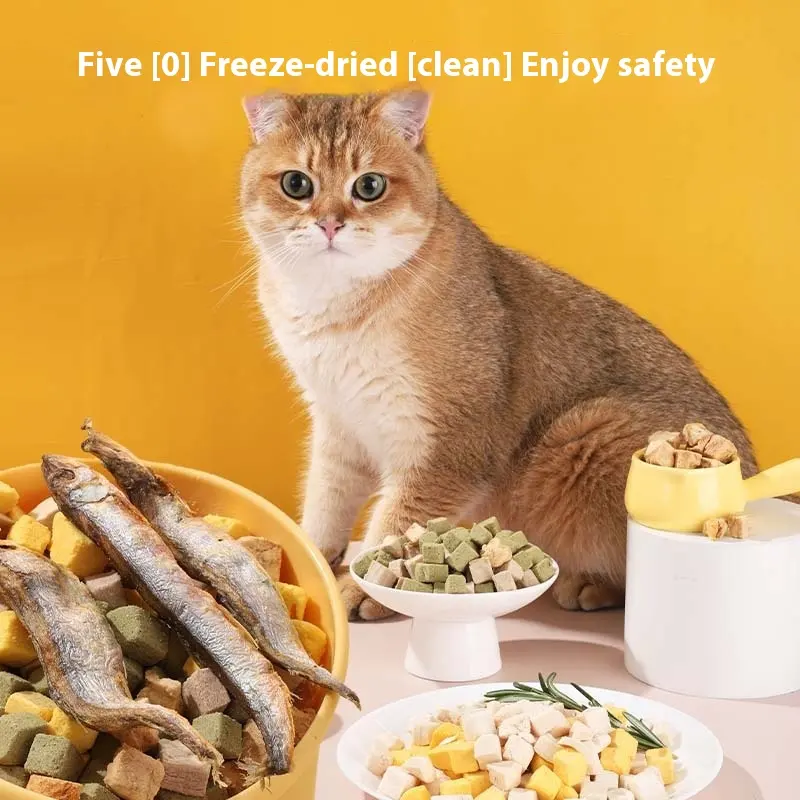 Pet Freeze-dried Snacks Egg Yolk Chicken Grains