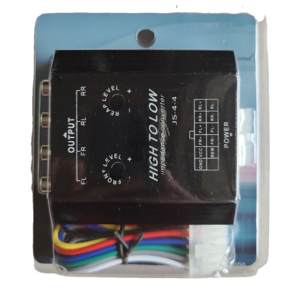 4-Channel 4-way High Pitch-to-low Pitch 4-in 4-out Neutral Packaging Metal Shell