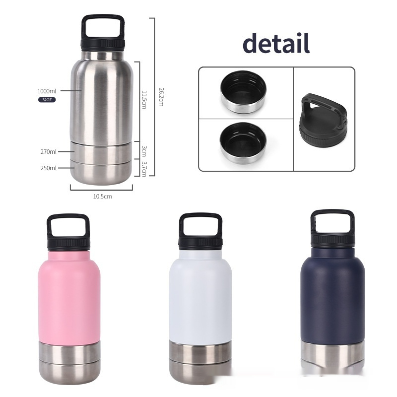 Stainless Steel Vacuum Cup Three-layer Removable