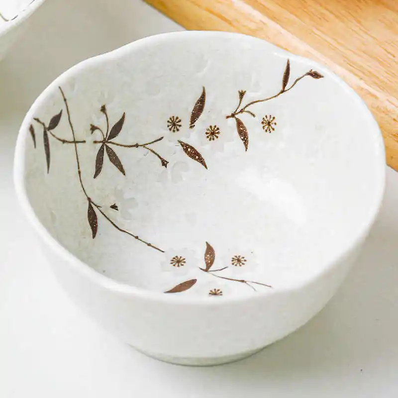 Ceramic Tableware Household Single Rice Bowl