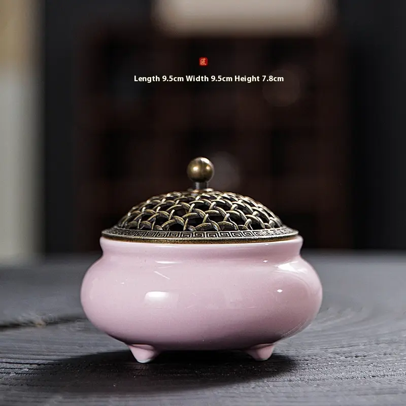 Zen Retro Ceramic Incense Coil Burner Incense Burner