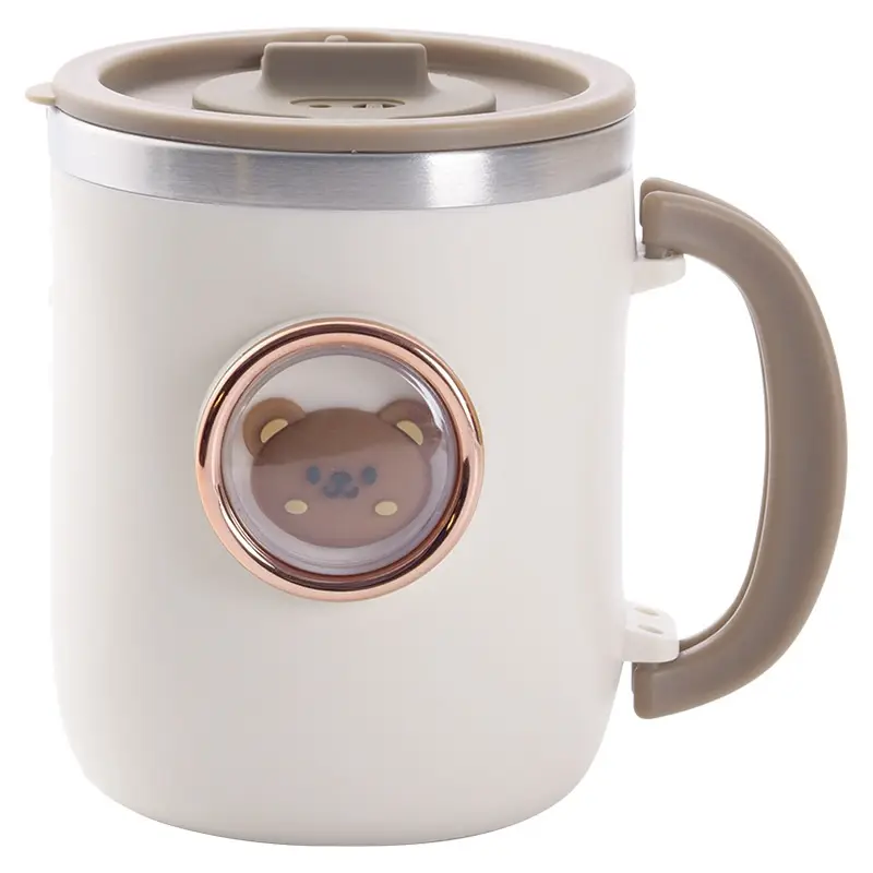 Coffee Stainless Steel Portable Handle Foldable Good-looking Couple Water Cup