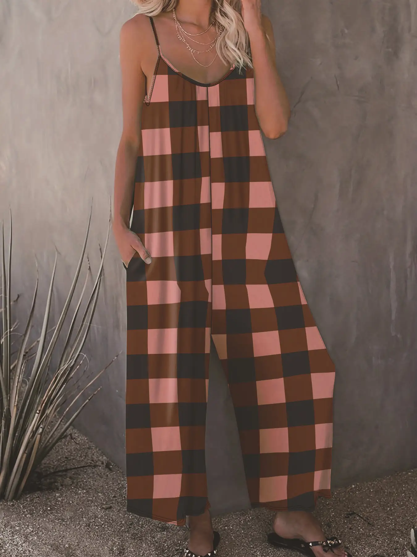 Slip-in Casual Sling Jumpsuit Women