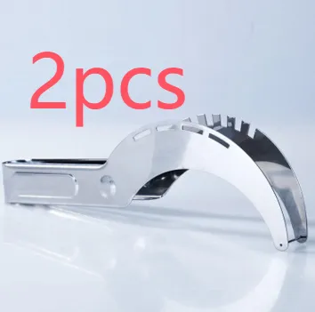 Stainless Steel Cutter For Watermelon Hami Melon Pitaya Pawpaw - Silver2Pcs