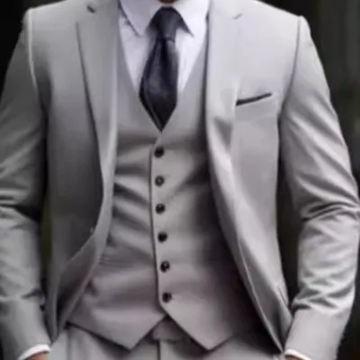 European And American Plus Fat Foreign Trade Plus Size Suit Three-piece Suit